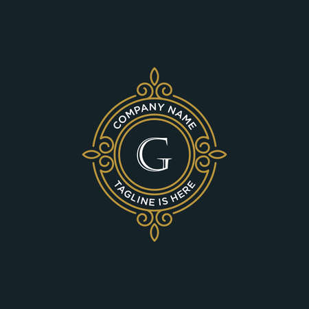 Vector of luxury monogram letter G - ID:1-148026050 - Royalty Free ...