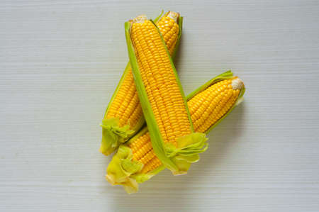 Corn can be used as food preparations versatile and good for healthの写真素材
