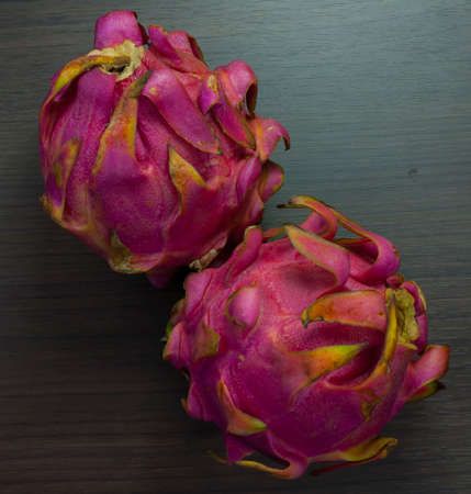 photo of fresh dragon fruit, you can use as a billboard marketの写真素材