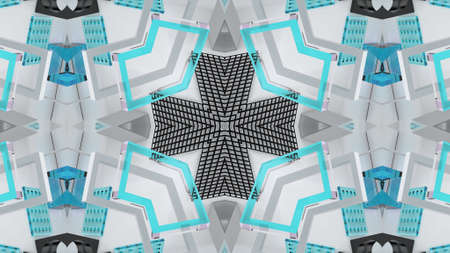 Kaleidoscope wallpaper. Hypnotic abstract image. Mandala surreal ornament. Psychedelic multicolor ...