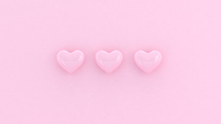 Hearts background. Valentines day. 3d heart. Love wallpaper. Propsal. Wedding banner. Engagement....