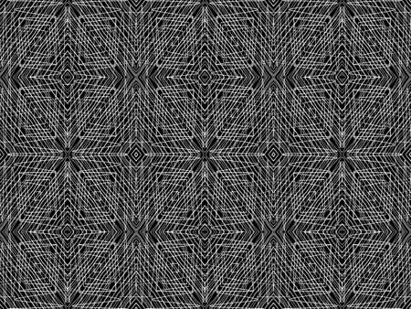 Background abstract. Simple ornament. Black and white ethnic style. Vector texture can be used for web design, textile, printed products and other.のイラスト素材