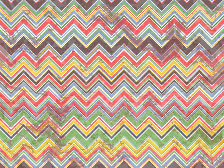 Abstract zig zag background. Geometric background with trendy elements. Ethnic style vector...