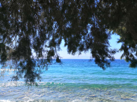 Beach in Monolithos, Rhodes, Greece