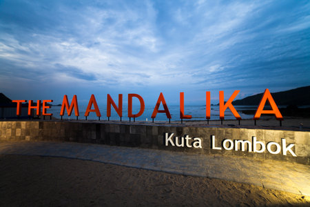 Kuta Mandalika Beach Lombok, Indonesia