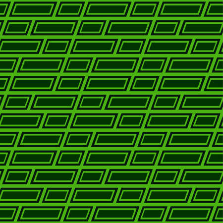 Seamless pattern background. illustration of a green color pattern with a confusing grid style.のイラスト素材