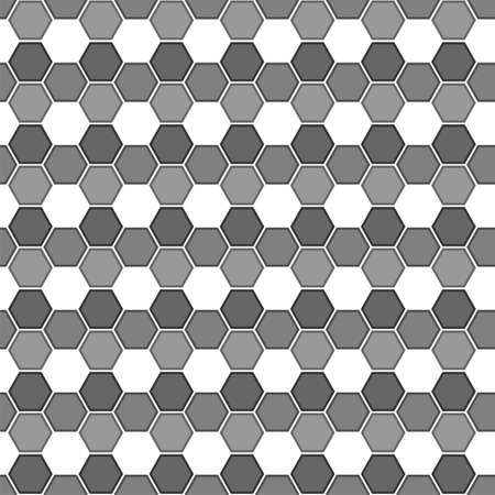 Seamless abstract pattern of polygonのイラスト素材
