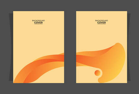 Business folders for documents, Layout designs for storing files, presentations, information, company reports, etc.のイラスト素材
