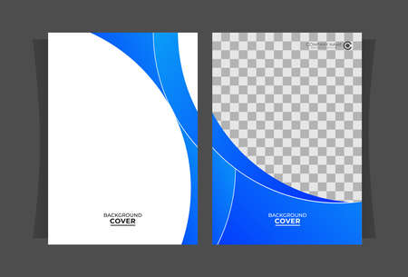 Business folders for documents, Layout designs for storing files, presentations, information, company reports, etc.のイラスト素材