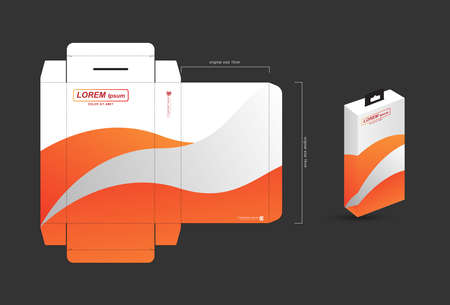 Business folders for documents, Layout designs for storing files, presentations, information, company reports, etc.のイラスト素材