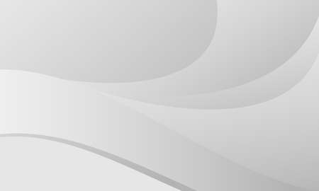wavy gray white background. modern minimalist design. vector illustrationのイラスト素材