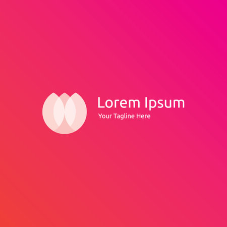 Flower logo template. Vector illustration for beauty, fashion, boutique, cosmetic, spa and any other companyのイラスト素材