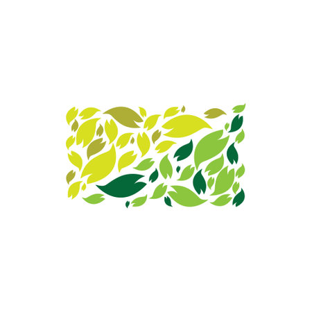 Leaf Logo Design Concept. AI 10 supported. High quality photoのイラスト素材