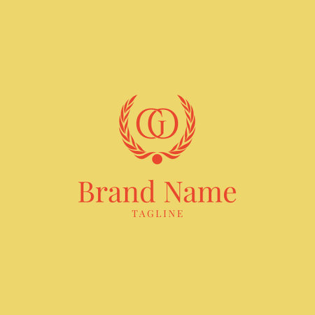 Alphabetical logo design and icon suitable for your business, company and personal brandingのイラスト素材