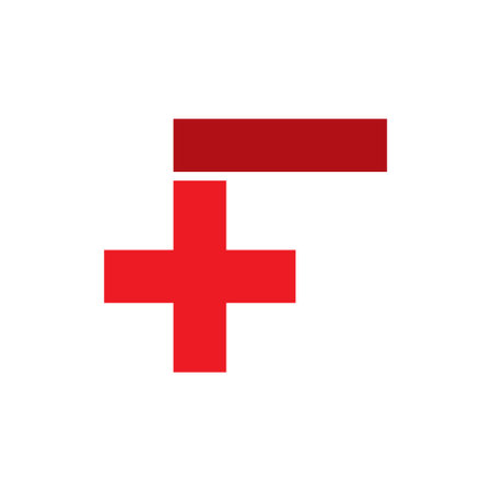 Letter F icon design template elements. Can be used for mobile and web applications.のイラスト素材
