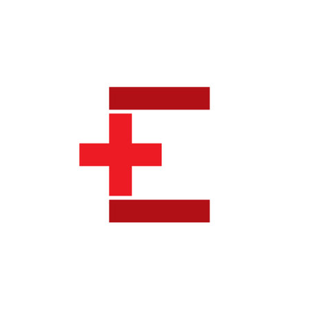 Letter E Icon Logo Design Element. Can be used for Initials, Logos, Company Profileのイラスト素材