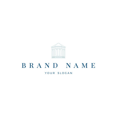 logo design for companies from the initial letters of the B.A.N.N.のイラスト素材