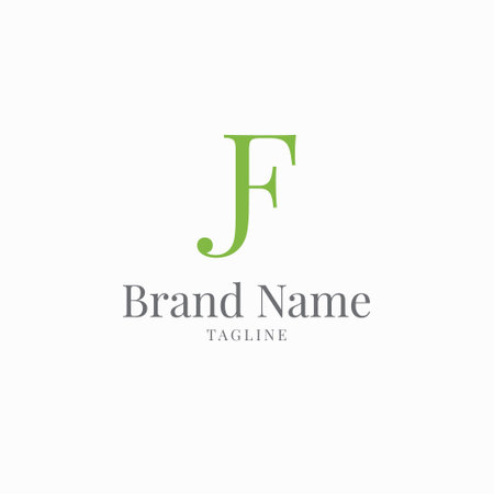 J letter logo design vector template. Initial letter j logo design.のイラスト素材