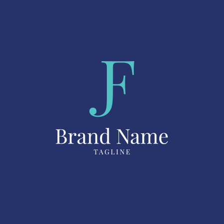 Initial Letter J Logo Template Design Vector, Emblem, Design Concept, Creative Symbolのイラスト素材