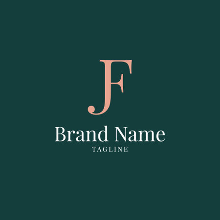 Initial Letter J Logo Template Design Vector, Emblem, Design Concept, Creative Symbolのイラスト素材