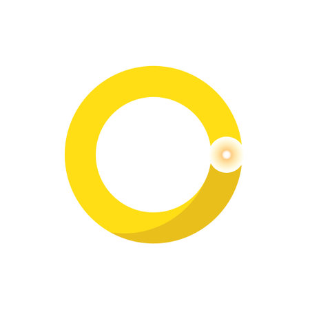 Letter O logo icon design template elements. Initial O vector sign.のイラスト素材