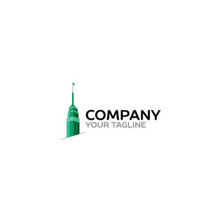 Real estate logo design. Property and Construction logo design. Building and Construction Logoのイラスト素材