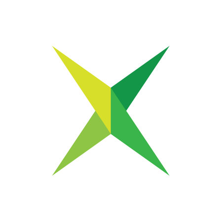 Letter X logo. Icon design. Template elements - vector sign.のイラスト素材