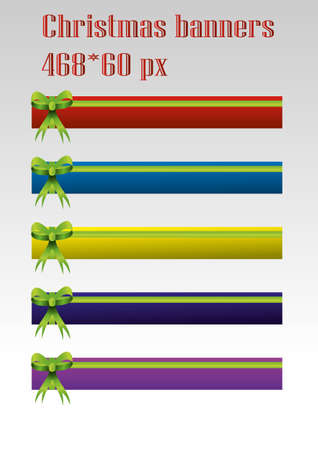 bannerのイラスト素材