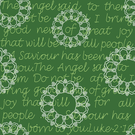 Doily ,words  pattern backgrounds seamless surface pattern design texturesのイラスト素材