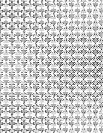Seamless geometric ornamental vector pattern. Classic Abstract background for valentine day and ramadan wallpaperのイラスト素材
