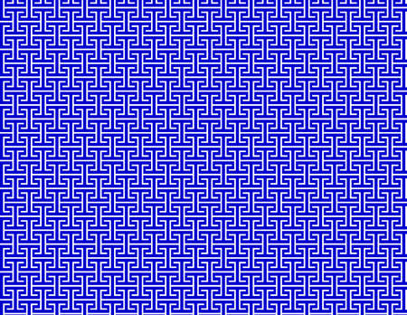 Seamless geometric ornamental vector pattern. Classic Abstract background for valentine day and ramadanのイラスト素材