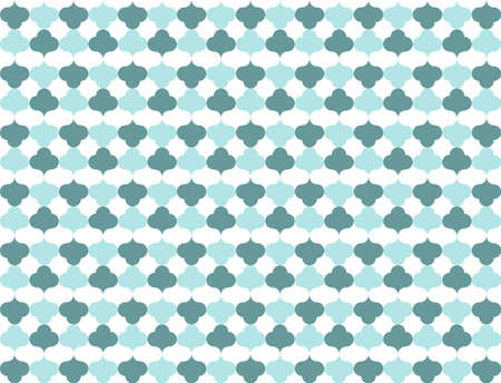 Seamless geometric ornamental vector pattern. Classic Abstract background for valentine day and ramadanのイラスト素材