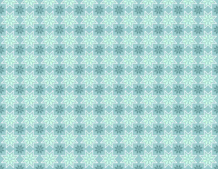 eamless geometric ornamental vector pattern. Classic Abstract background for valentine day and ramadanのイラスト素材