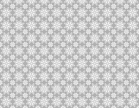 eamless geometric ornamental vector pattern. Classic Abstract background for valentine day and ramadanのイラスト素材