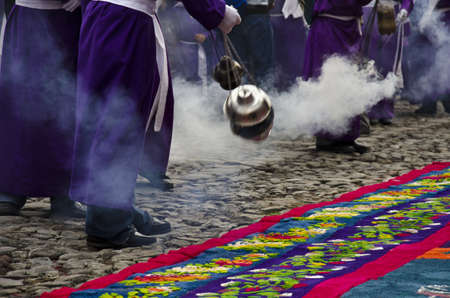 Antigua, Guatemala - Good Fridayの写真素材