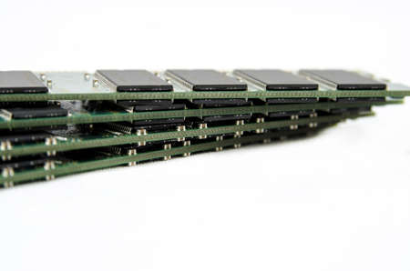 Isolated microchips of DDR Random-Access Memory