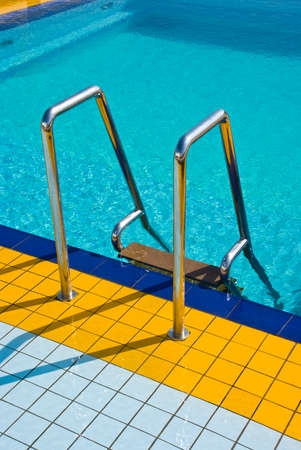 Health And Relaxation - Enjoy Summer In The Swimming Poolの写真素材