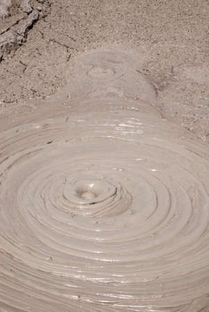 Mud Volcanoes - Texture and eruption -Romania, Buzau, Berca - Active Mud Volcanoes, Muddy Volcanoes...