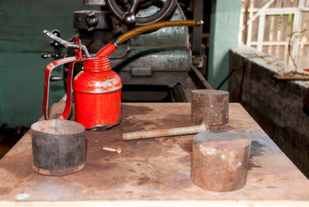 Inside an old Cart Factory -Fabrica de Carretas Eloy Alfaro - Costa Ricaの写真素材