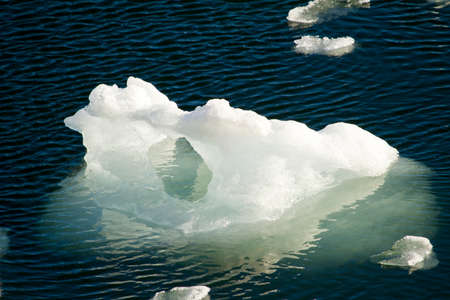 Amalia Glacier On The Edge Of The Sarmiento Channel - Skua Glacier - Bernardo O'Higgins National Park - The Inside Passage Of The Chilean Fjords With Ice Formations - Sarmiento Channel - Global Warmingの写真素材