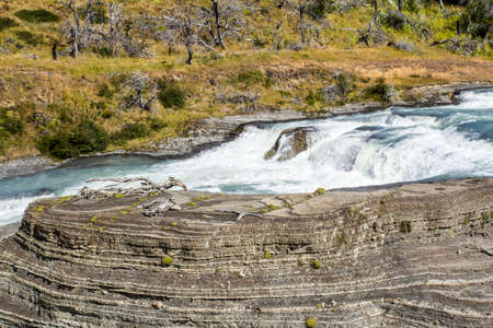 South America - Patagonia - Torres del Paine National Park - Beautiful natural landscape - Travel Destination - Landmarkの写真素材
