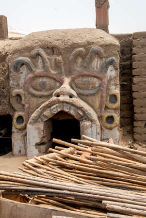 Bamboo timber construction material - Trujillo Peru