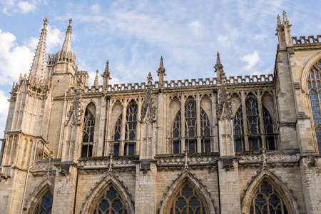 The Cathedral and Metropolitical Church of Saint Peter in York, England. The photo was taken August 3, 2018のeditorial素材