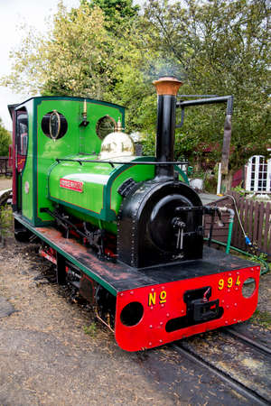 Bressingham Steam Museum And Gardens - Norfolk, England - Photo taken on 7 of October 2017のeditorial素材