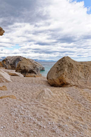Cala Mariolu famous beach.の写真素材