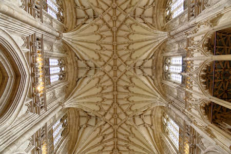 Interior of Winchester Cathedral in Hampshire - United Kinkdom. Photo taken on 6th of May 2019のeditorial素材