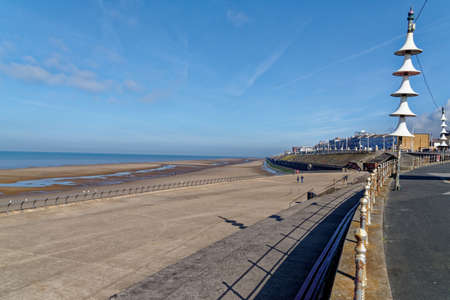 Blackpool Pleasure Beach commonly referred to as Pleasure Beach Resort or simply Pleasure Beach in England. Photo taken on 19th of September 2019 - Blackpool, United Kingdomのeditorial素材