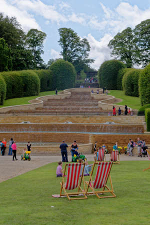 The Alnwick Garden, Alnwick, Northumberland, North East England, England, United Kingdom. 8th of August 2019のeditorial素材
