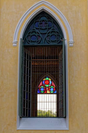 Wat Niwet Thammaprawat Gothic Temple, Ayutthaya, Thailand - 21st of January 2020のeditorial素材