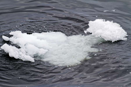 Antarctica - Antarctic Peninsula. Climate Change - Global Warming. Pieces Of Floating Ice